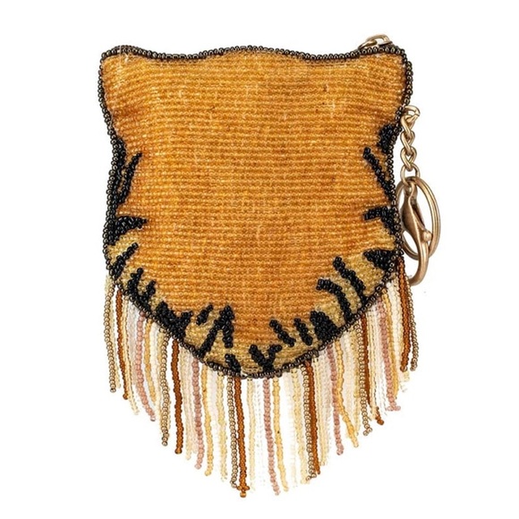 NWT MARY FRANCES Clemson Tigers Coin Purse - Picture 2 of 2